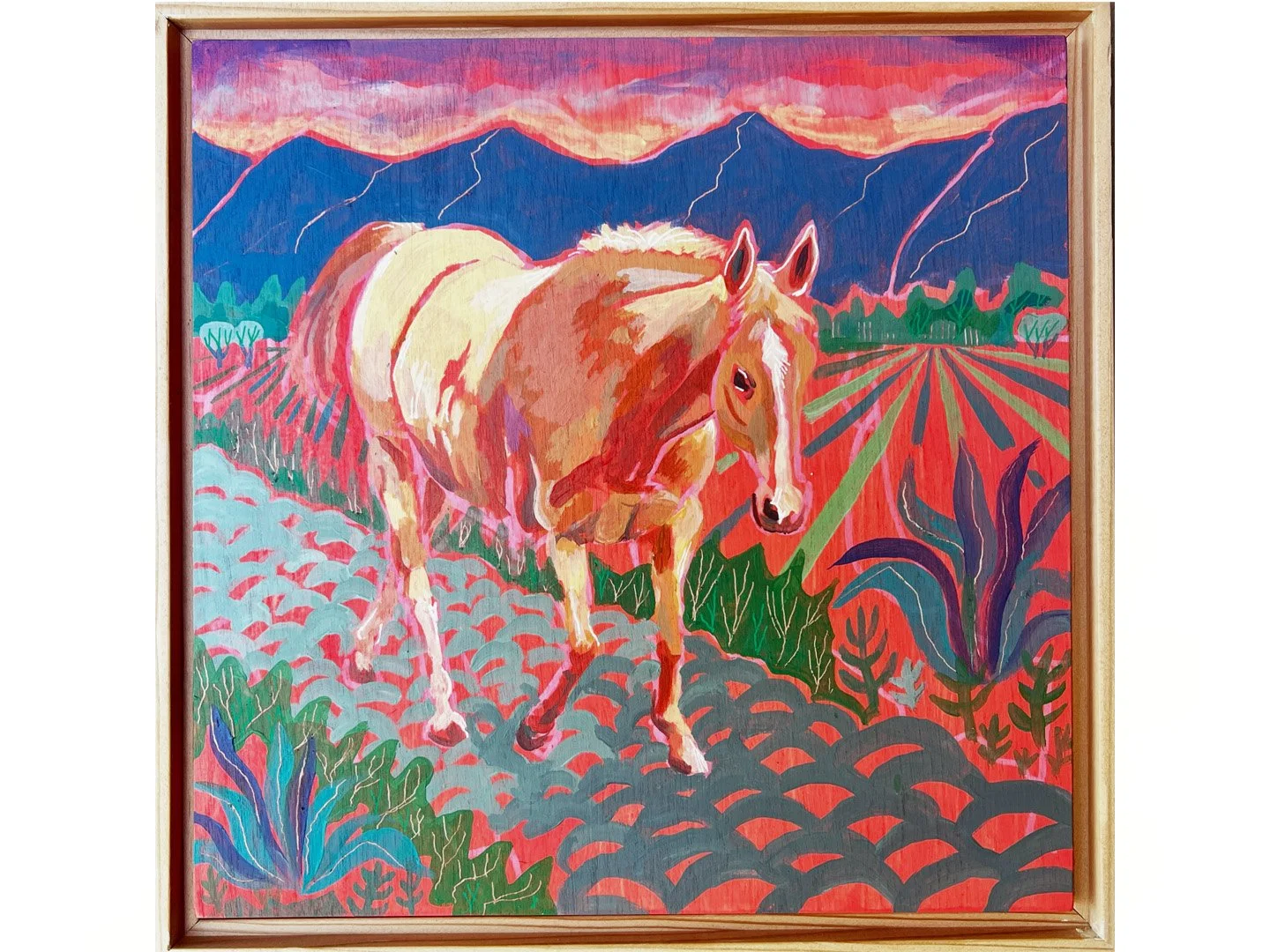 Paintings, prints, works on paper and larger works by Ojai artist